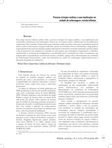 Processo cirúrgico cardíaco e suas implicações no