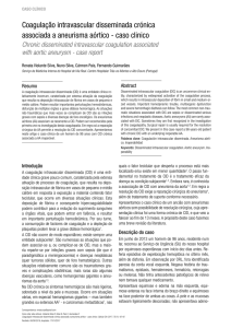 Coagulação intravascular disseminada crónica - Galicia