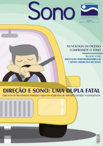 direção e sono: uma dupla fatal