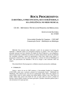 rock progressivo
