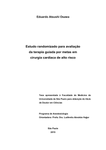 Estudo randomizado para avaliação da terapia guiada