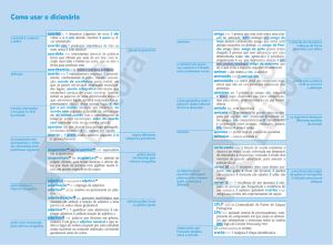 Como usar o dicionário
