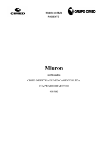 Miuron - Anvisa