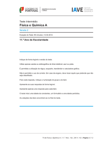 Física e Química A 11 2014 versao 2