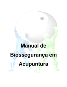 Manual de Biossegurança em Acupuntura