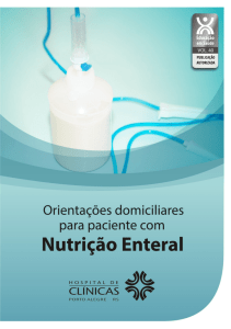 Nutrição Enteral - Arela