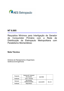 NT 6.005 Requisitos Mínimos para Interligação
