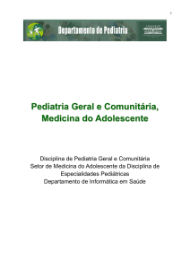 Pediatria Geral e Comunitária