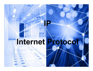 IP Internet Protocol