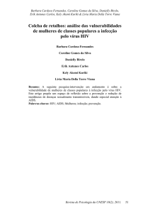 Colcha de retalhos: análise das vulnerabilidades de mulheres de