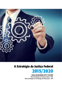 A Estratégia da Justiça Federal 2015/2020