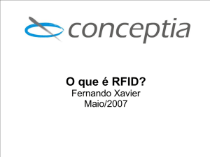 O que é RFID?