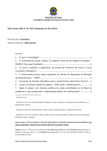 1. O que é a laronidase?