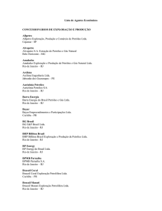 Lista de Agentes Econômicos