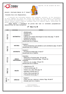 3° Ano A e B