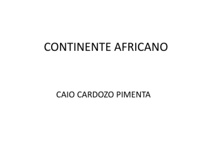 CONTINENTE AFRICANO