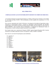 RELATÓRIO FINAL 4ªJORNADA DE EDUCAÇÃO EM