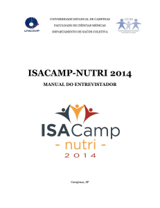 Manual Isacamp Nutri 2014