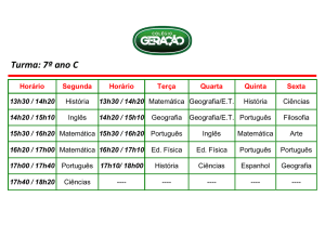 Turma: 7º ano C