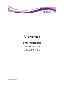 Nistatina - Netfarma