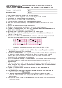 AGENTE DE SAÚDE AMBIENTAL - ASA