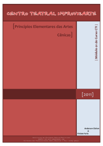 Princípios Elementares das Artes Cênicas