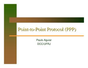 Point-to-Point Protocol (PPP) - NCE