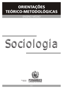 SOCIOLOGIA - Secretaria de Educação de Pernambuco