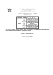 universidade federal de viçosa pró-reitoria de ensino colégio de