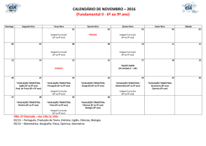 Fundamental II - 6º ao 9º ano