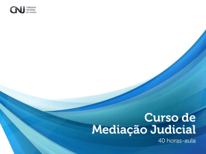 Curso de Mediação Judicial