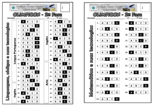 gabarito 7º ano olimpicon