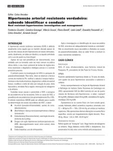 Hipertensão arterial resistente verdadeira: sabendo identificar e