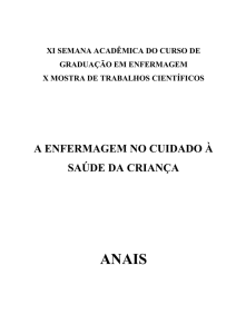 xi semana acadêmica do curso de graduação em enfermagem x