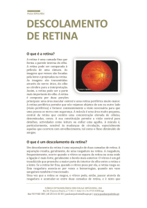 Aceder à Informação sobre Descolamento da Retina em pdf