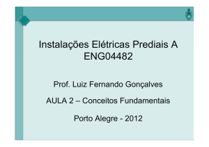 2 a Aula – Definição de conceitos fundamentais. - LaPSI