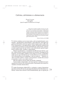 53 Calvino, calvinismo e a democracia