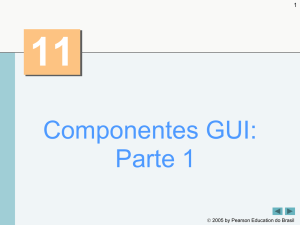 Componentes GUI: Parte 1