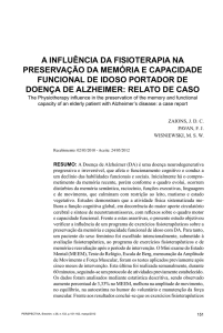 a influência da fisioterapia na preservação da memória e