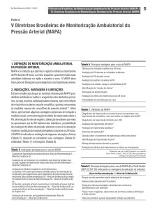 V Diretrizes Brasileiras de Monitorização Ambulatorial da Pressão