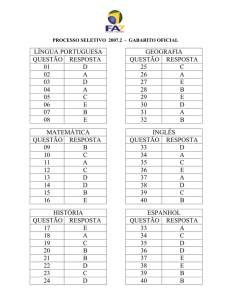 língua portuguesa geografia questão resposta questão