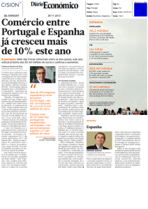 Comércio entre Portugal e Espanha já cresceu mais de 10% este ano