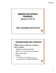 AULAS 11 12 13_MINERAIS