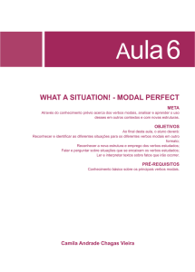 what a situation! - modal perfect