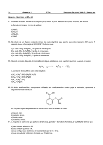 Química - Unifal-MG