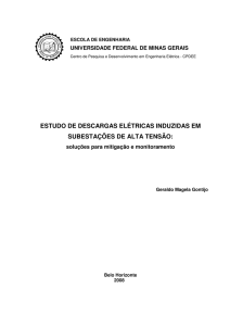 estudo de descargas elétricas induzidas em - PPGEE