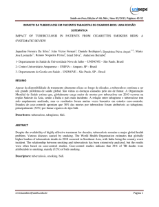 Impacto da Tuberculose em Pacientes Tabagistas de