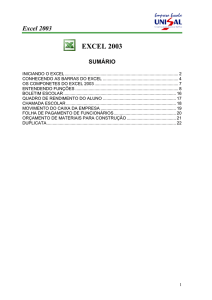 Apostila Excel - Alexandre Campos