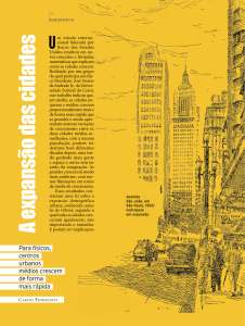 A expansão das cidades - Revista Pesquisa Fapesp
