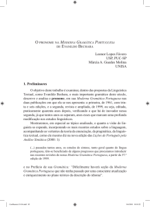 Leonor Lopes Fávero USP, PUC-SP Márcia A. Guedes Molina